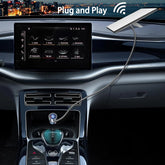 Napájecí kabel do zapalovače cigaret v autě s digitálním displejem napětí pro Starlink Mini